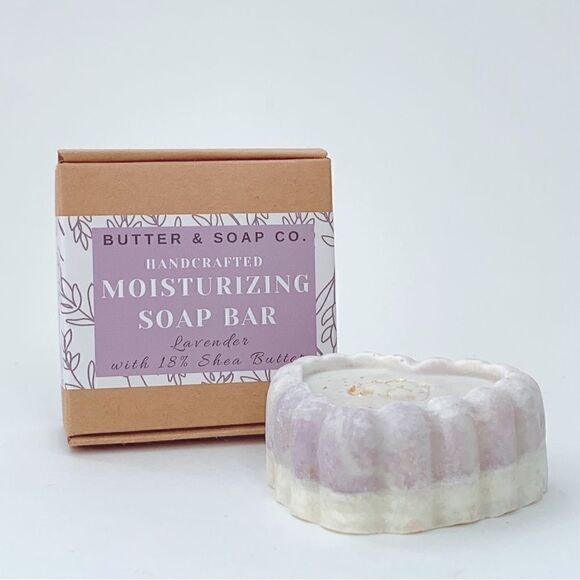 💜French Lavender Shea Butter Handmade Soap - Picture 1 of 5
